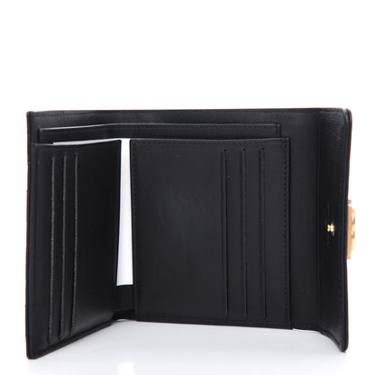 Chanel Caviar Quilted Compact Boy Wallet Black 5 of 9