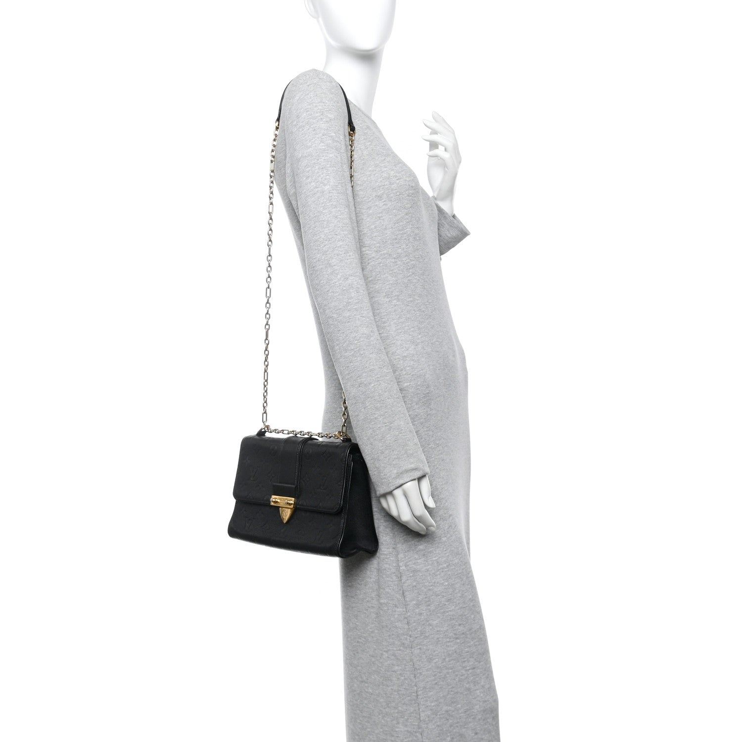 Louis Vuitton Empreinte Saint Sulpice PM Black 2 of 11