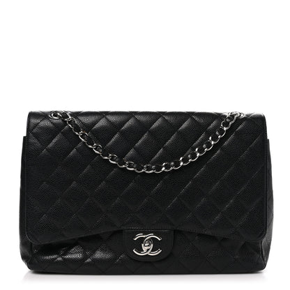 Chanel Caviar Quilted Maxi Double Flap Black 1 of 10