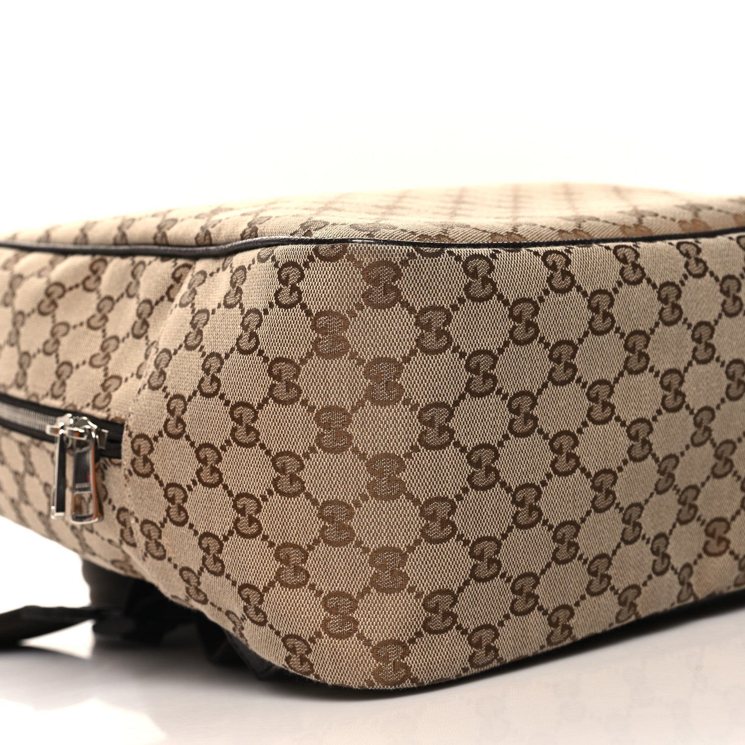 Gucci Monogram Travel Backpack Dark Brown 9 of 10