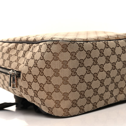 Gucci Monogram Travel Backpack Dark Brown 9 of 10