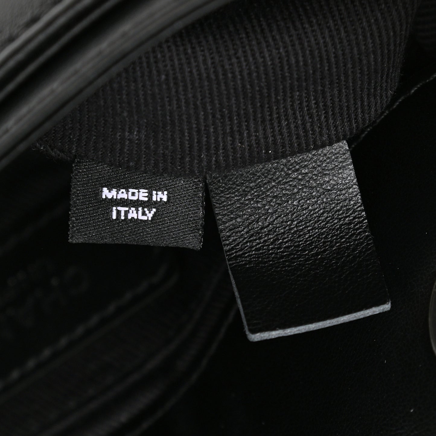 Calfskin Quilted CC Uniform Flap Belt Bag Black