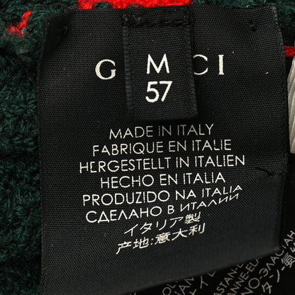 Gucci Wool Web Headband M Green Red 7 of 7