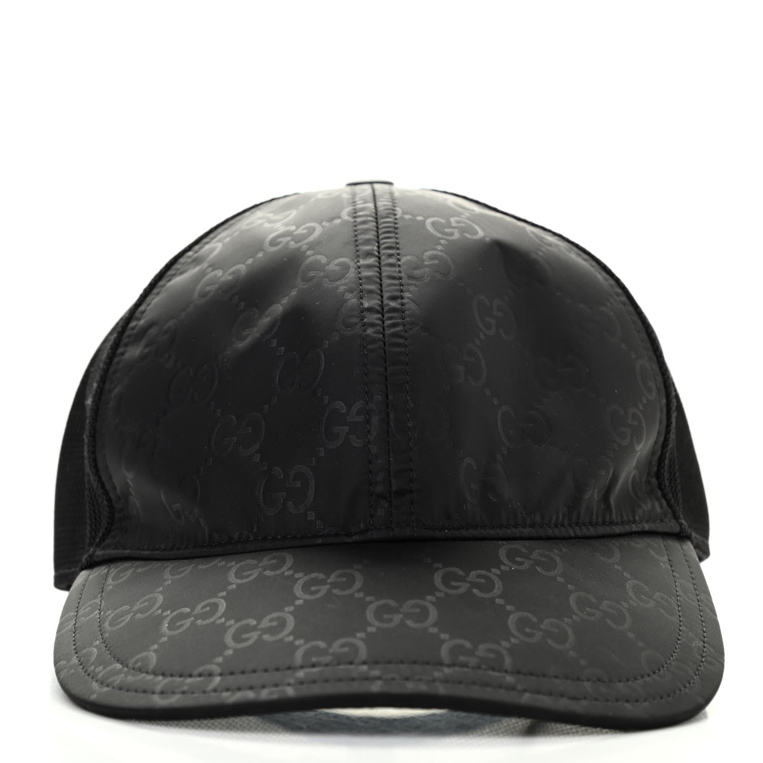 Gucci Nylon Monogram Baseball Hat L Black 3 of 9