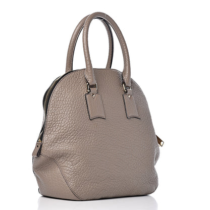 Burberry Heritage Grain Medium Orchard Bowling Bag Pale Taupe 3 of 12