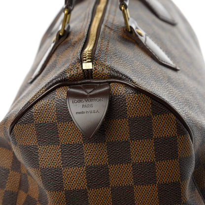 Louis Vuitton Damier Ebene Speedy 30 8 of 10