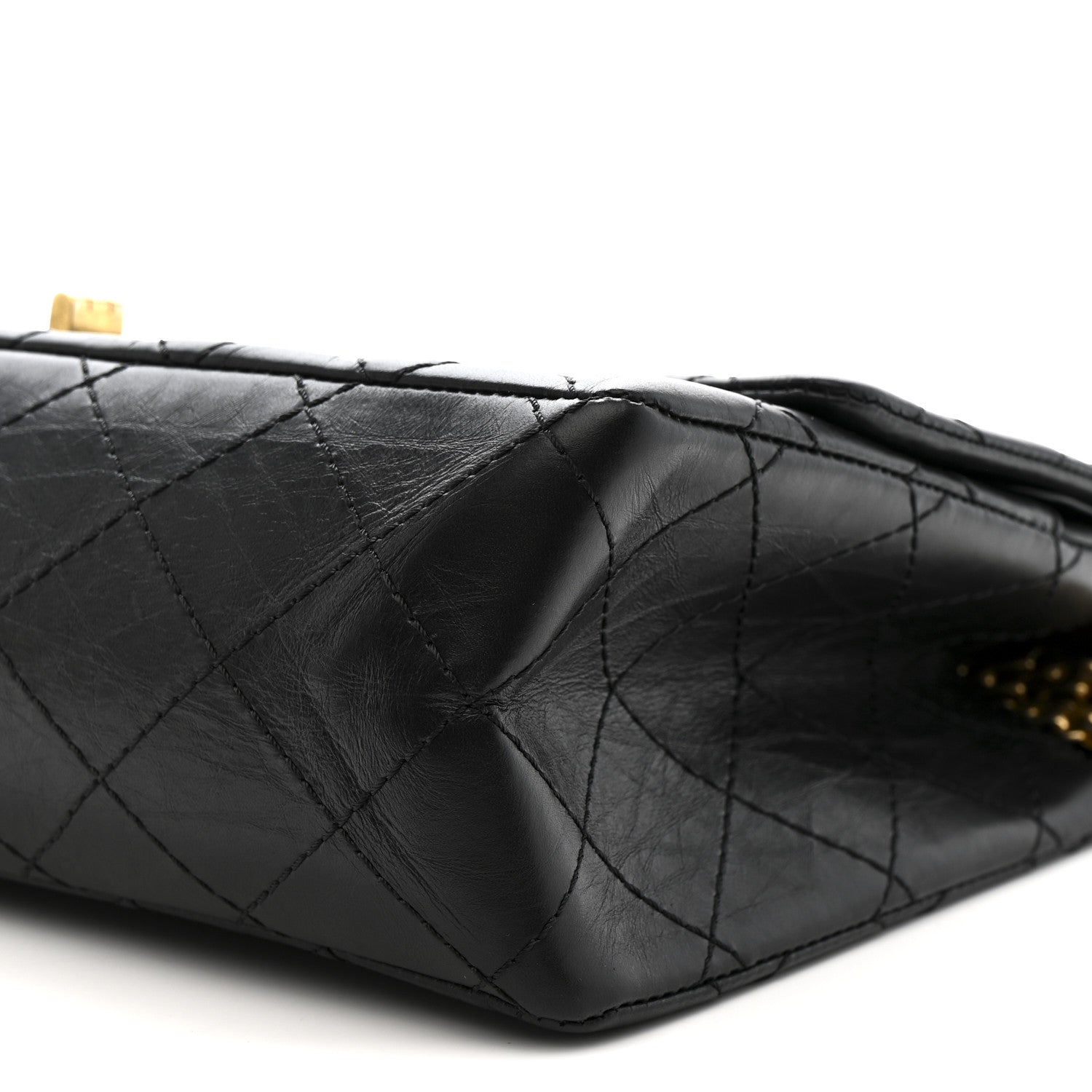 Chanel Aged Calfskin Quilted 2.55 Reissue 226 Flap Black 10 of 11