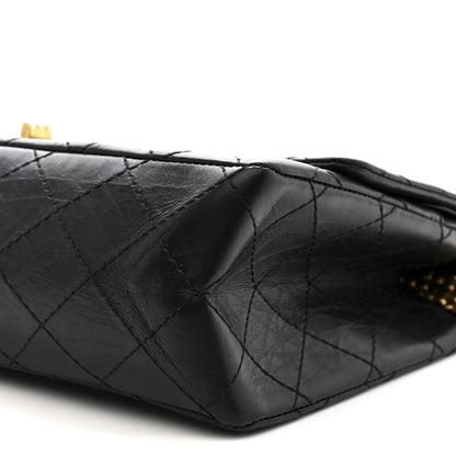 Chanel Aged Calfskin Quilted 2.55 Reissue 226 Flap Black 10 of 11