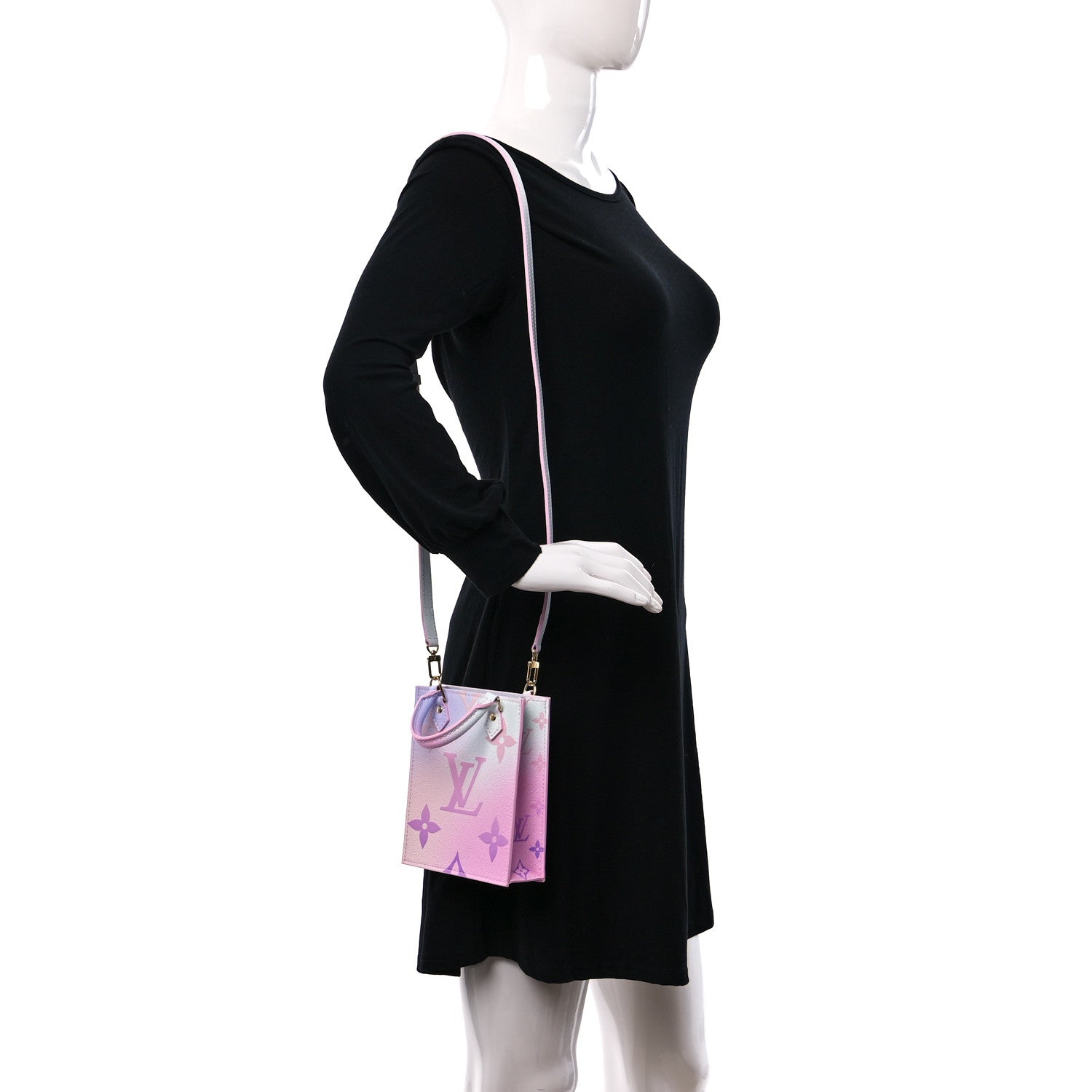 Louis Vuitton Monogram Giant Spring In The City Petit Sac Plat Sunrise Pastel 2 of 8