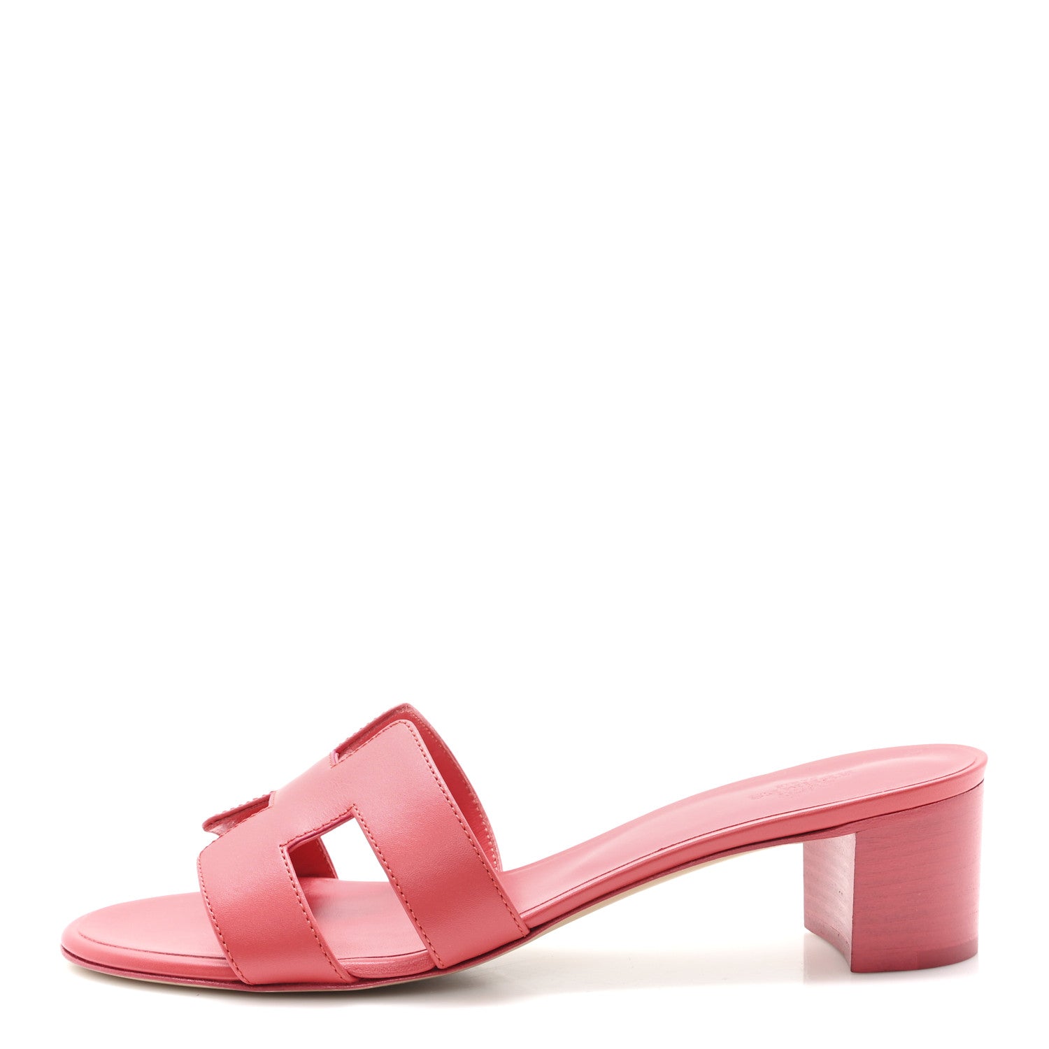 Hermes Calfskin Oasis Sandals 39 Fuschia 1 of 11
