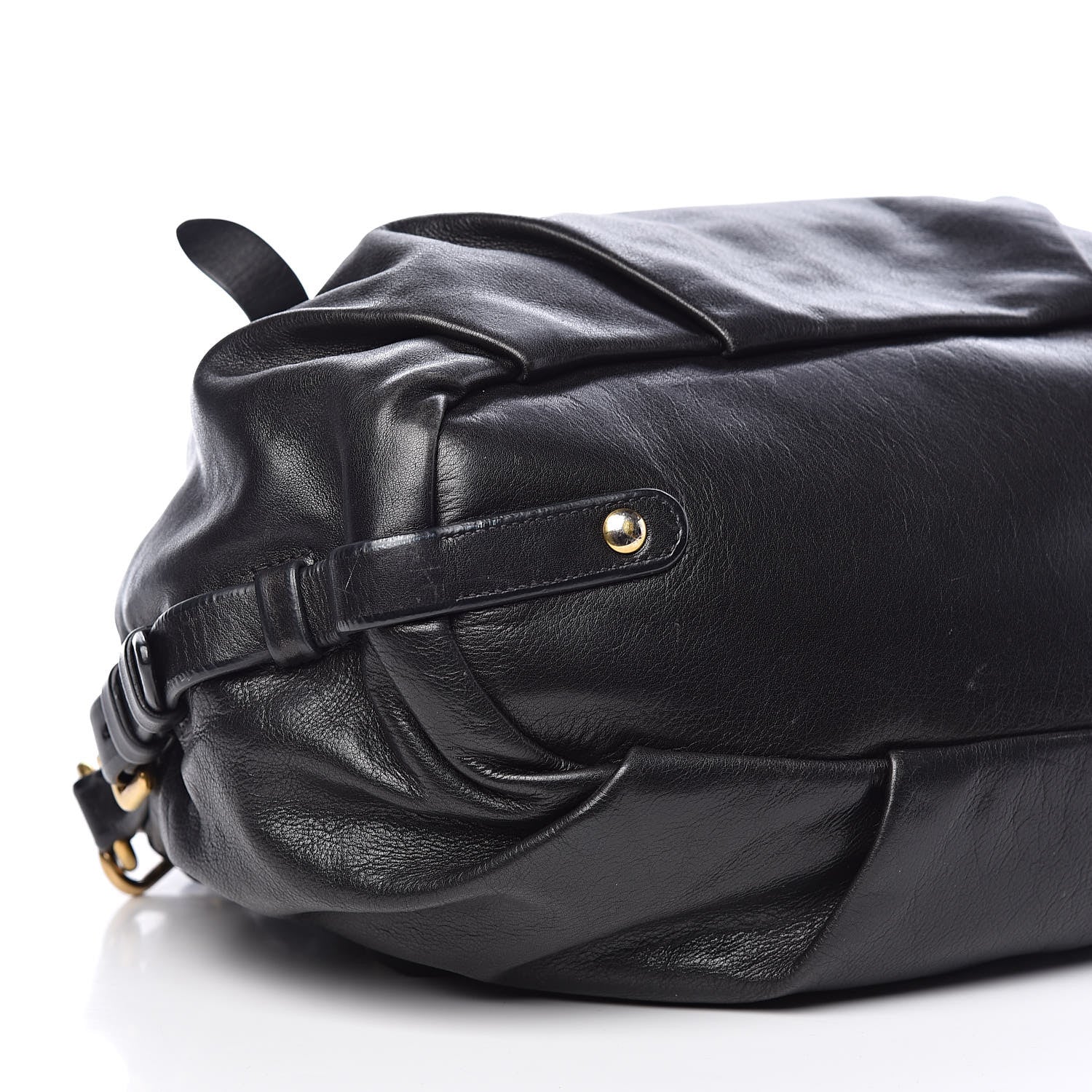 Prada Soft Calf Tote Black 11 of 15