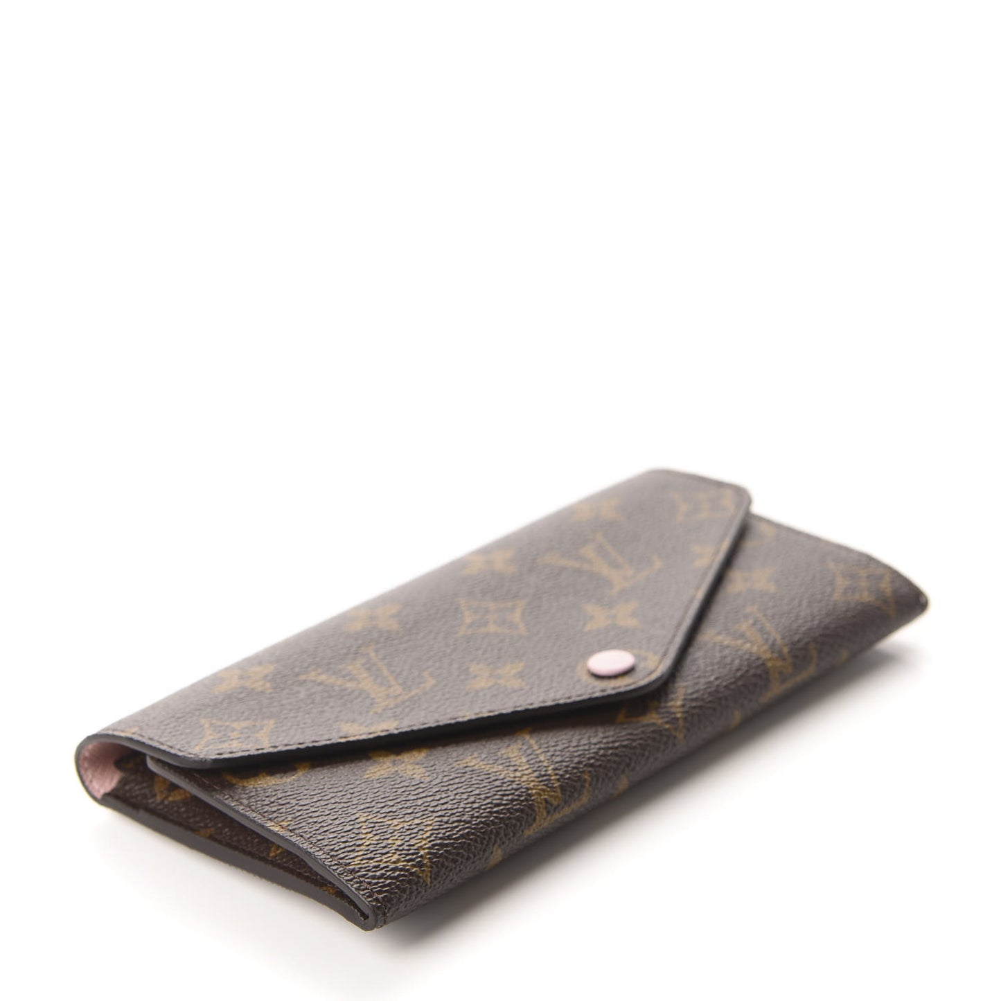 Monogram Josephine Wallet Rose Ballerine