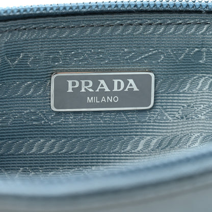 Prada Tessuto Nylon Vela Wristlet Verde Fluo 6 of 10