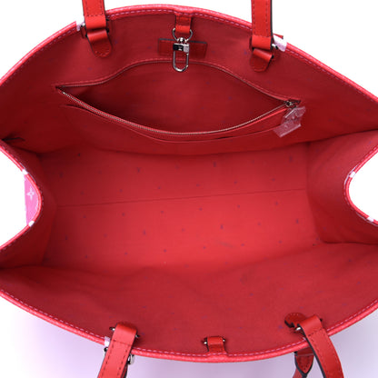 Louis Vuitton Monogram Escale Onthego GM Rouge 4 of 5