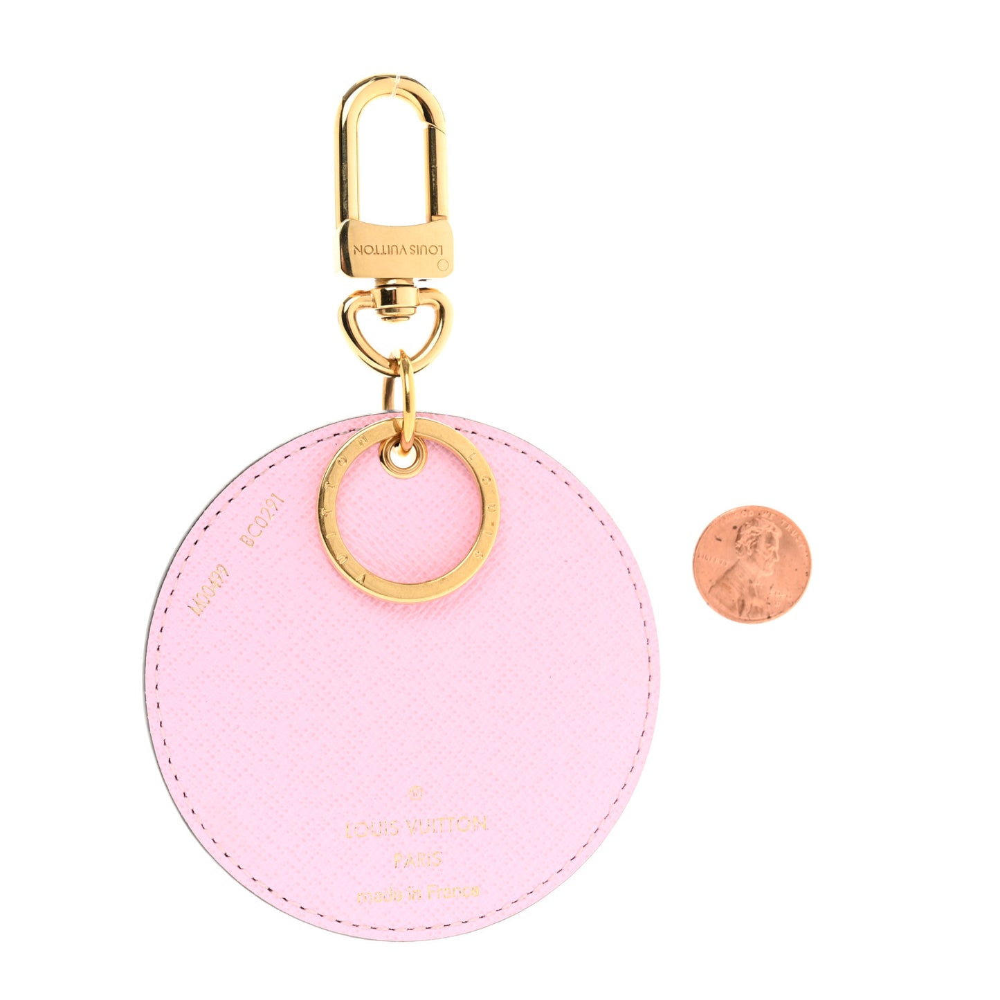 Monogram 2021 Christmas Animation Japanese Garden Bag Charm Key Ring Wisteria Pink