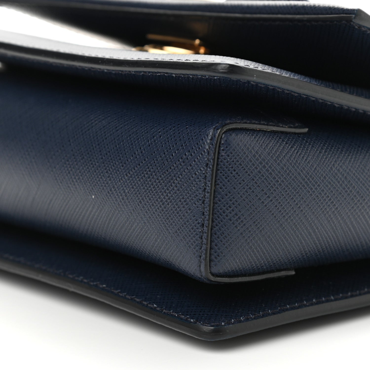 Salvatore Ferragamo Printed Calfskin Ginny Crossbody Bag Oxford Blue 5 of 12
