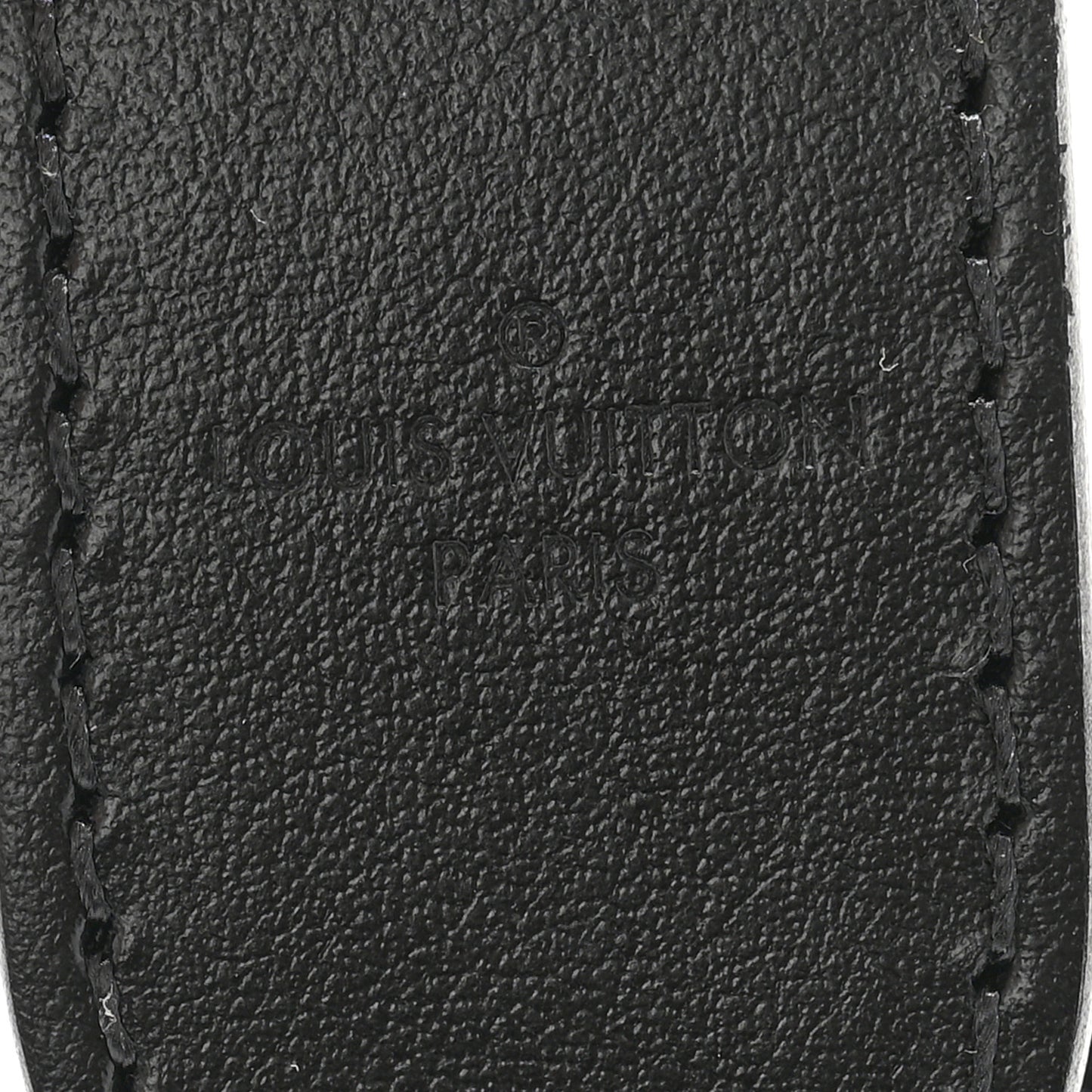 Calfskin Twist MM Shoulder Strap Black