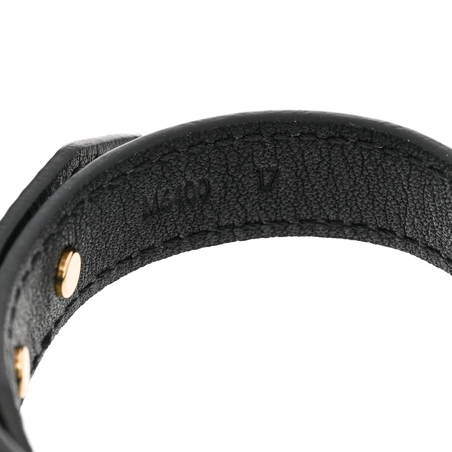 Louis Vuitton Epi Twist It Bracelet 17 Black 5 of 5