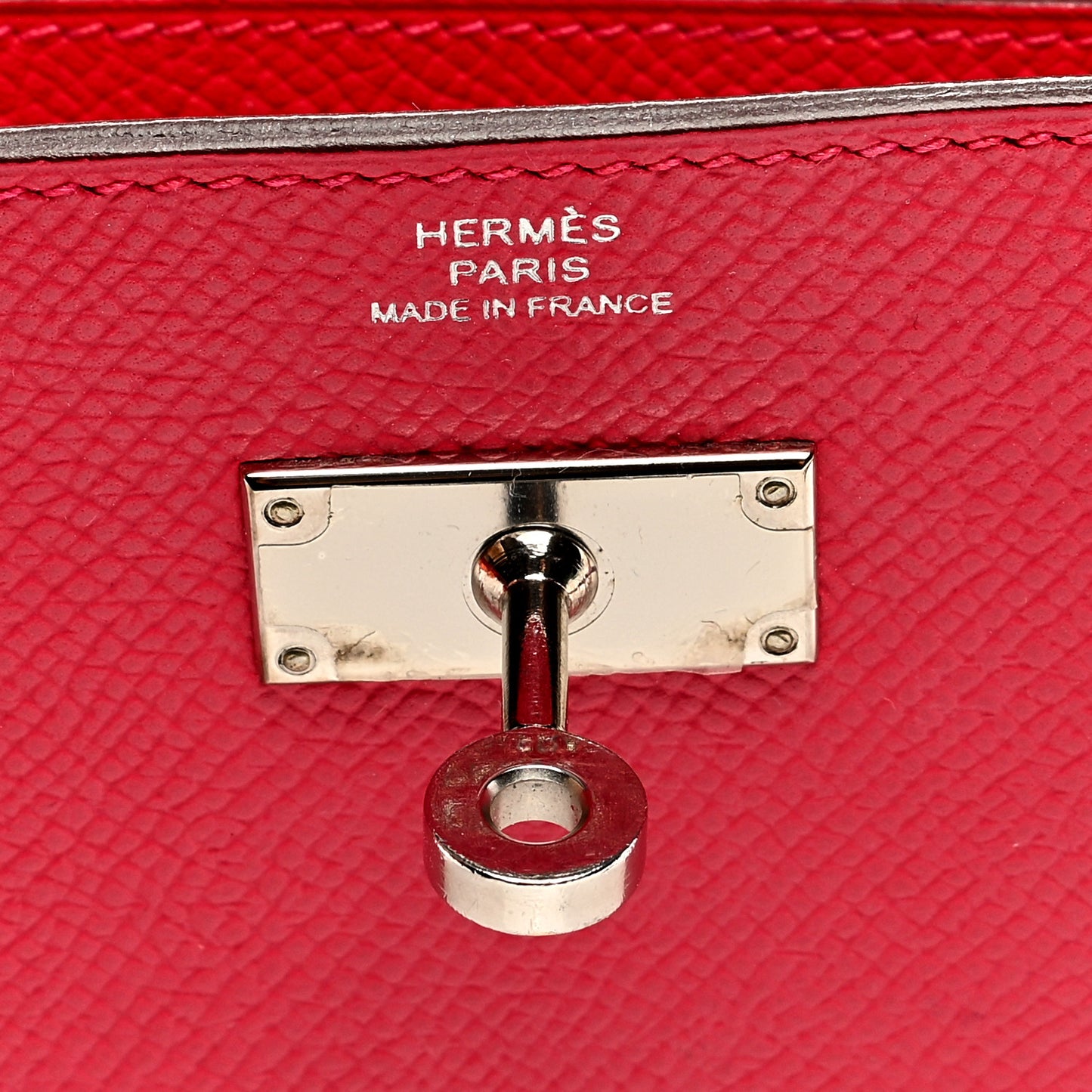 Epsom Kelly Longue Wallet Rose Extreme