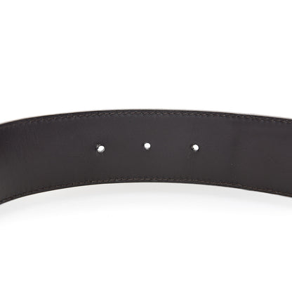 Gucci Calfskin Web Interlocking G Belt 95 38 Brown 7 of 7