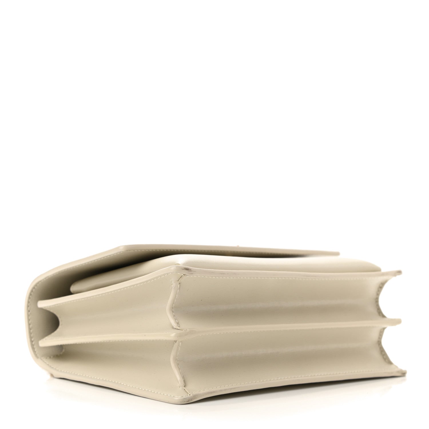 Saint Laurent Calfskin Medium Monogram Sunset Blanc Vintage 4 of 11