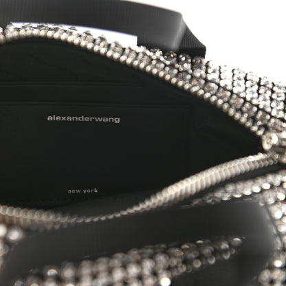 Alexander Wang Mesh Crystal Cruiser Mini Duffle White 6 of 6