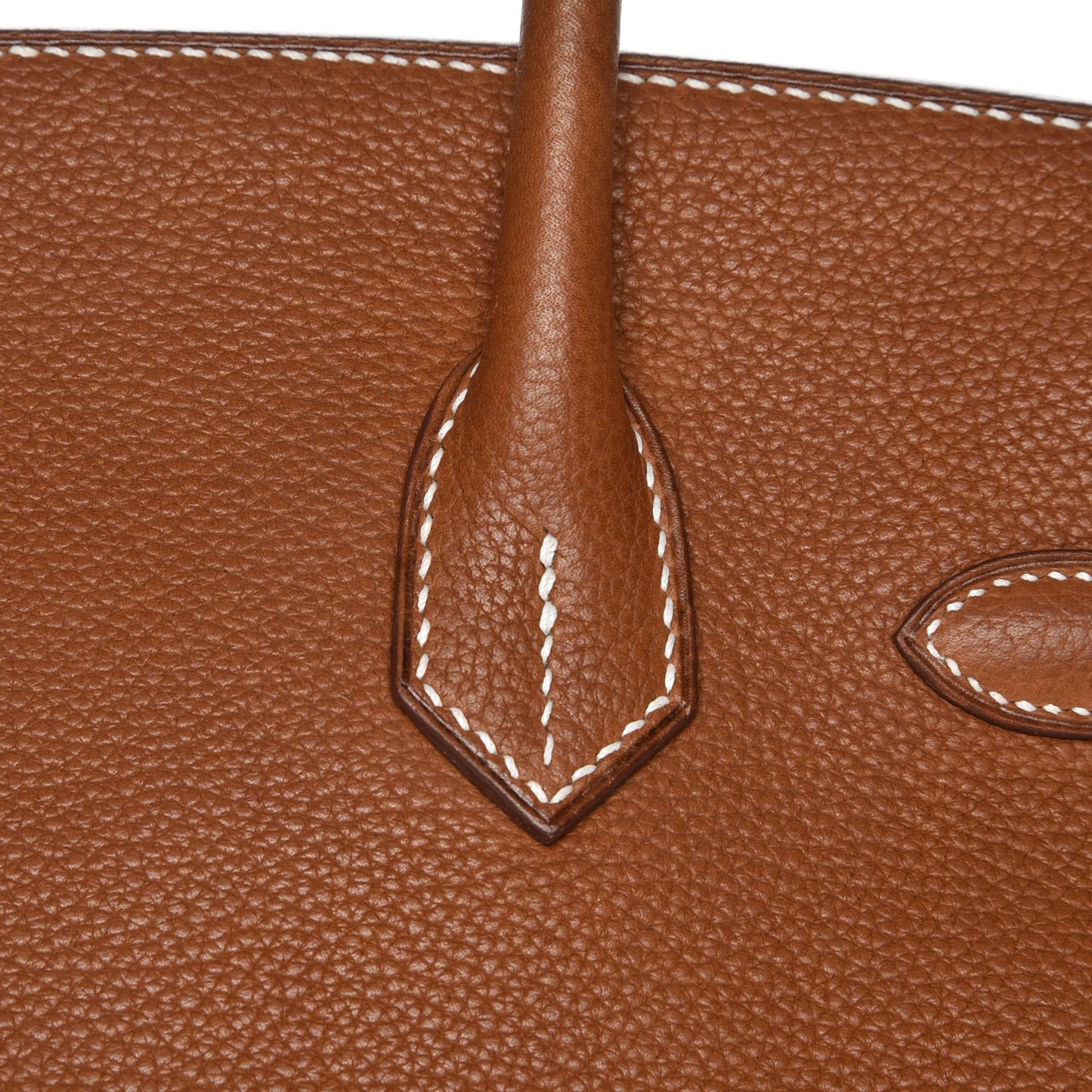Natural Barenia Faubourg Birkin 30 Fauve