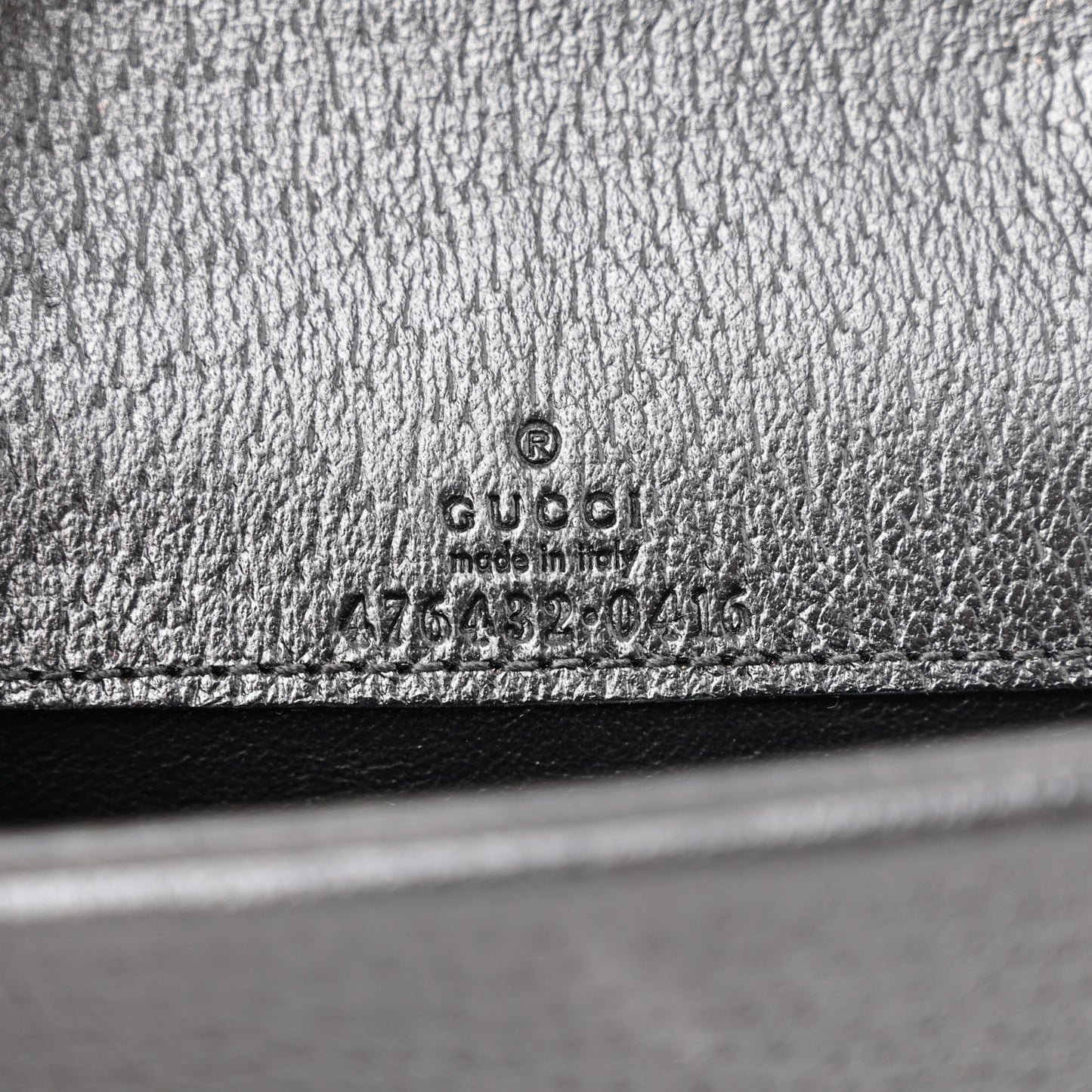 Jacquard Black Denim GG Monogram Super Mini Dionysus Shoulder Bag Black Ivory