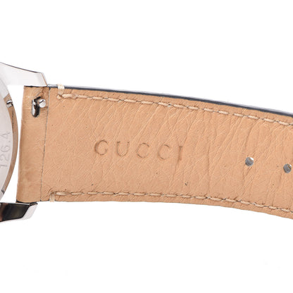 Gucci Stainless Steel Ostrich Mother of Pearl 38mm G-Timeless Cat Automatic Watch 6 of 8