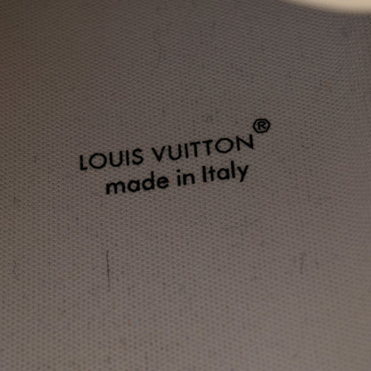 Louis Vuitton Mens LV Calfskin Mesh Skate Sneaker 11 Marine 8 of 9