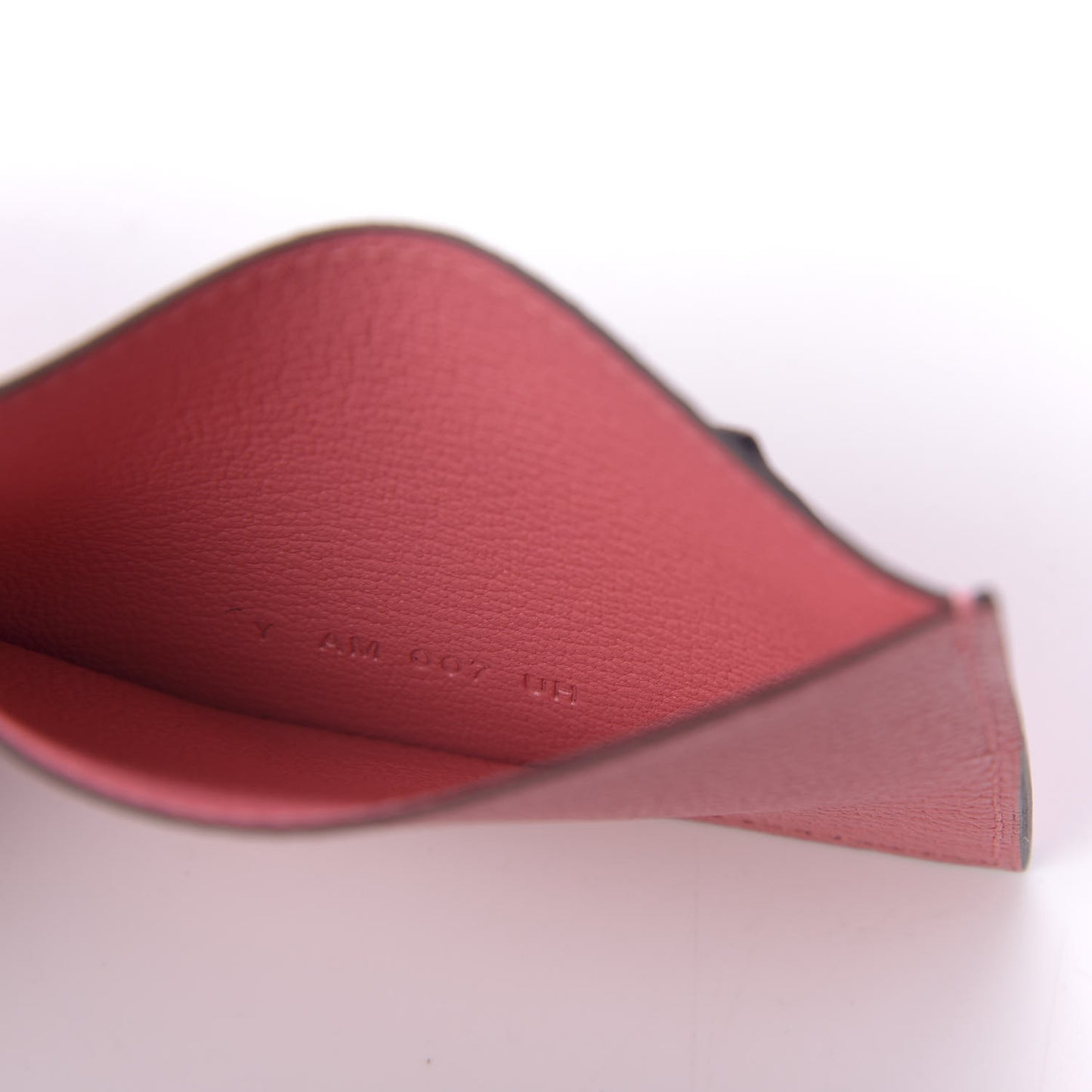 Chevre Mysore Lizard Les Petits Chevaux Card Holder Rose Ete