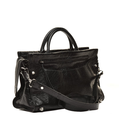 Balenciaga Agneau Giant 12 Silver Hardware Mute City Black 3 of 9