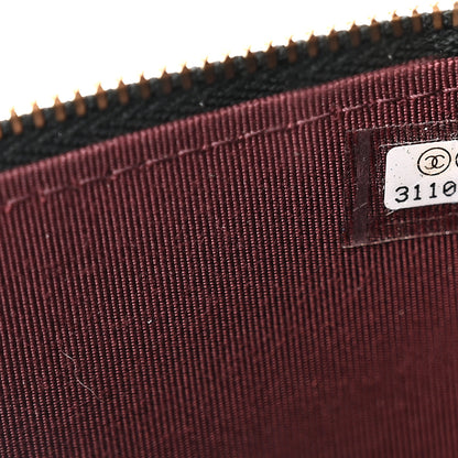 Chanel Caviar Quilted Mini Vanity Case With Chain Black 10 of 11