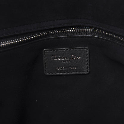 Christian Dior Calfskin Studded Large Lady Dior Black 8 of 8
