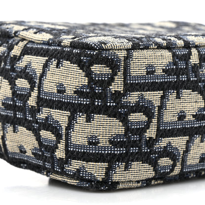 Christian Dior Oblique Belt Pouch Blue 10 of 11