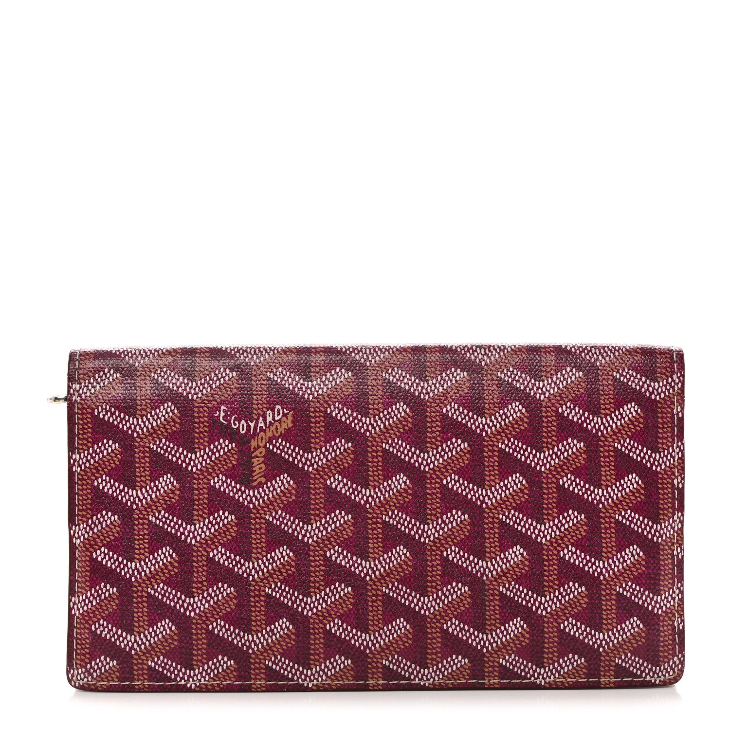 Goyard Goyardine Richelieu Wallet Burgundy 1 of 9