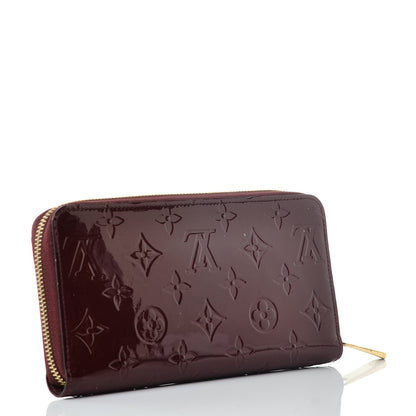 Louis Vuitton Vernis Zippy Wallet Griotte 3 of 8