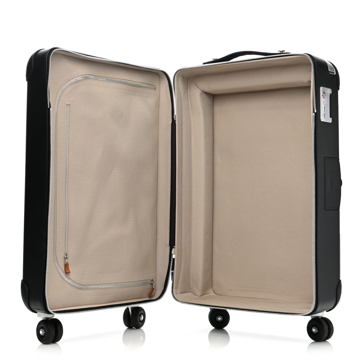 Hermes Militaire Sport Canvas Taurillon Regate R.M.S. Trolley Case Luggage 4 of 12