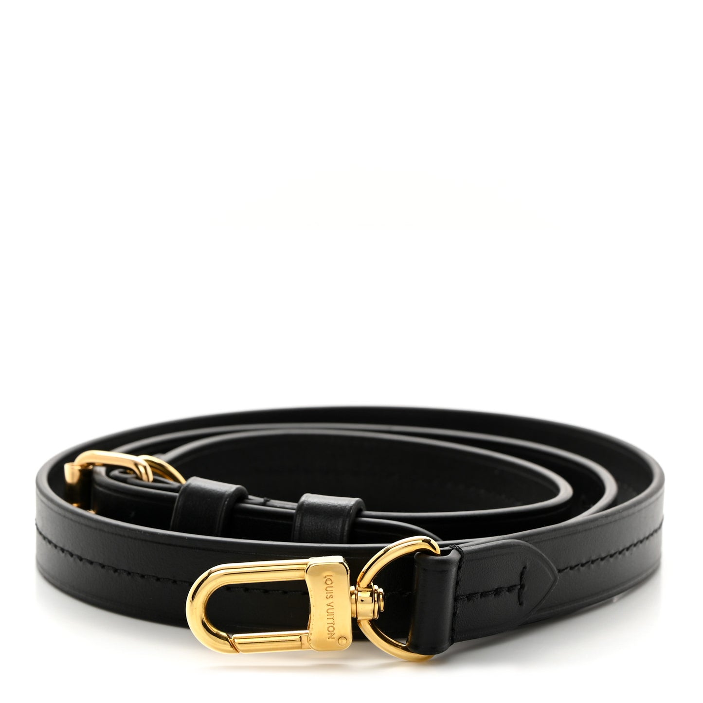 Calfskin Odeon MM Adjustable Shoulder Strap Black
