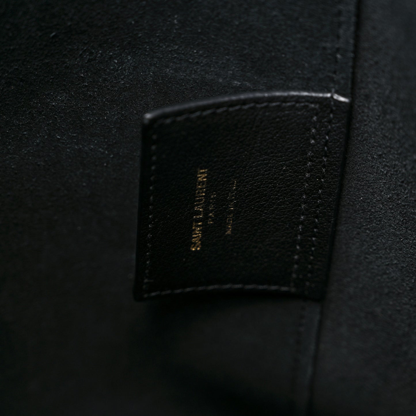 Calfskin Medium Shopper Tote Black