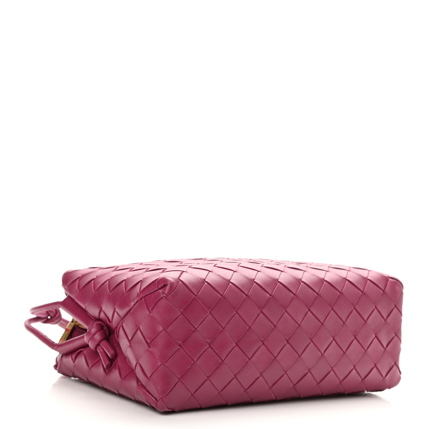 Nappa Intrecciato Small Loop Camera Bag Cinnabar