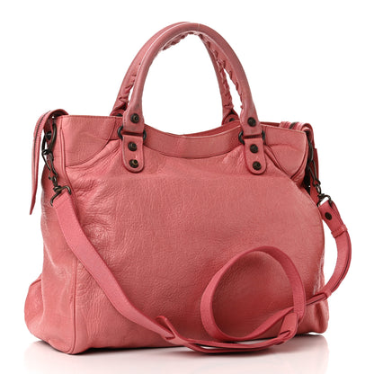 Balenciaga Agneau Classic Hardware Velo Rose Bombon Raspberry 3 of 12