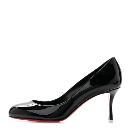 Christian Louboutin Patent Dolly 70 Pumps 38.5 Black 1 of 8