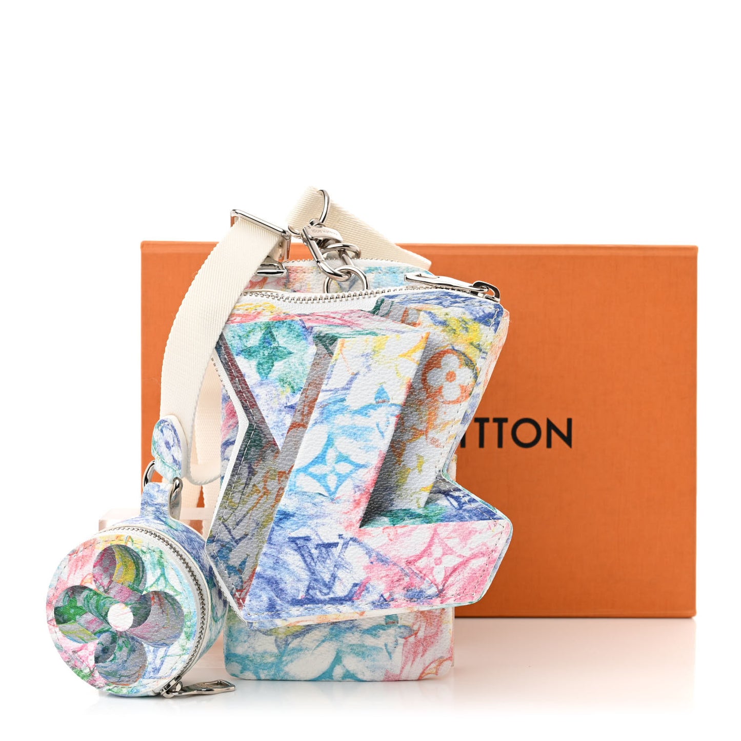 Monogram Pastel Colors LV Block