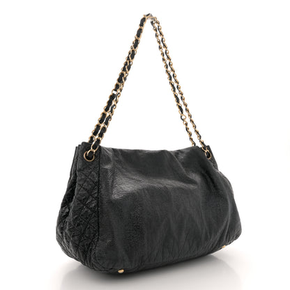 Chanel Vinyl Rock and Chain Flap Black 3 of 12