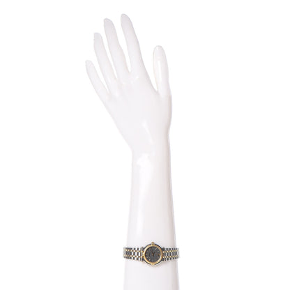 Gucci Stainless Steel 18K Yellow Gold Plated 9000L Quartz Watch 2 of 11
