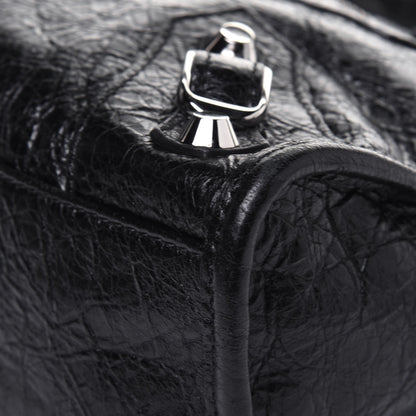 Balenciaga Agneau Classic Silver Hardware Mini City Black 13 of 21