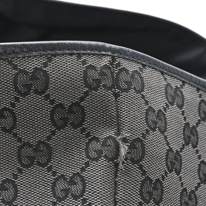Gucci Metallic Monogram XL Shopper Tote Black 12 of 16