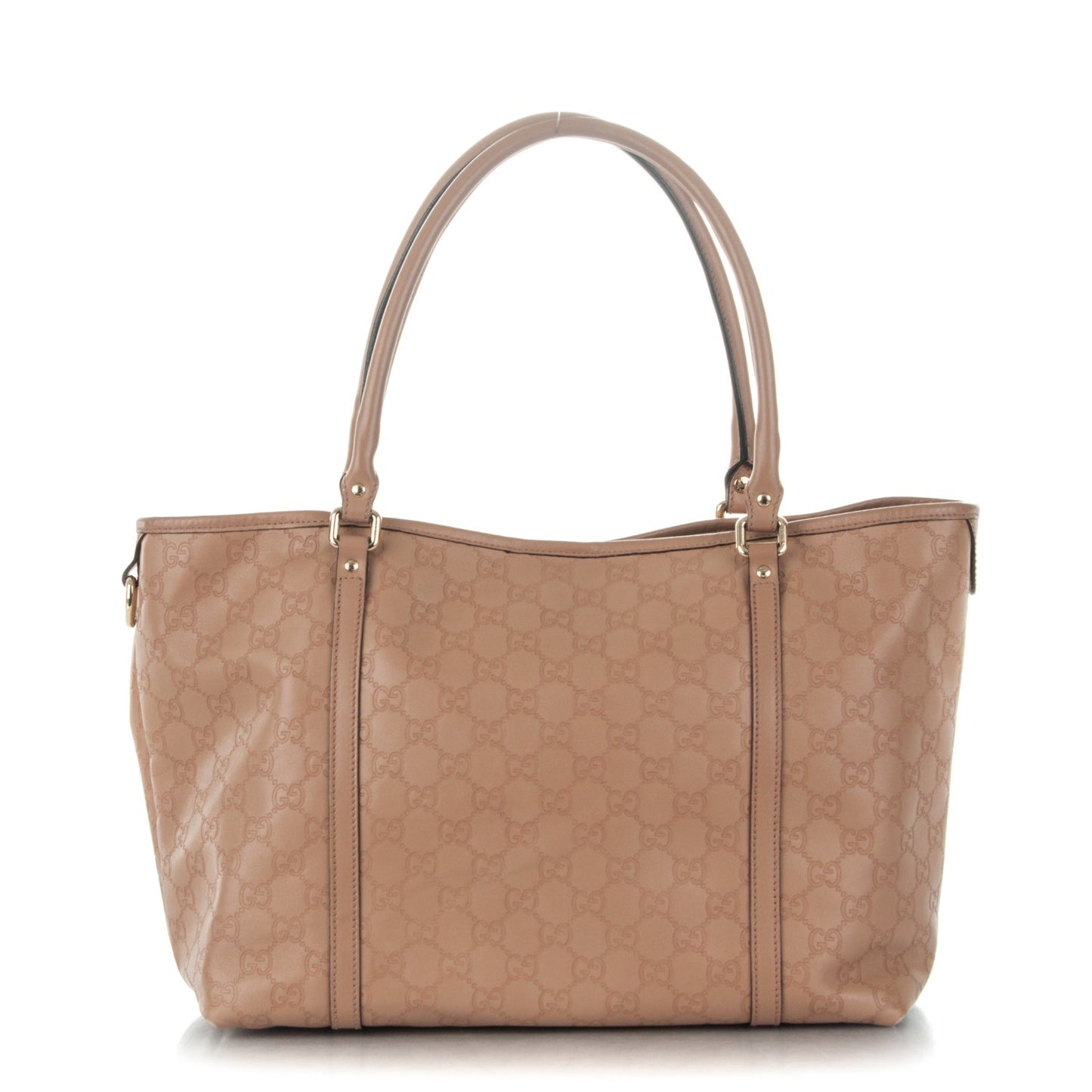 Guccissima Vitello Tender Medium Joy Tote Winter Rose