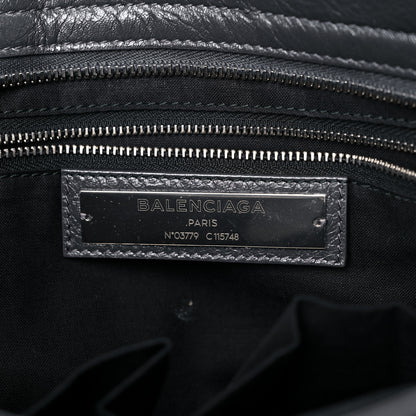Balenciaga Agneau Classic Silver Hardware City Gris Fossile Anthracite 6 of 12